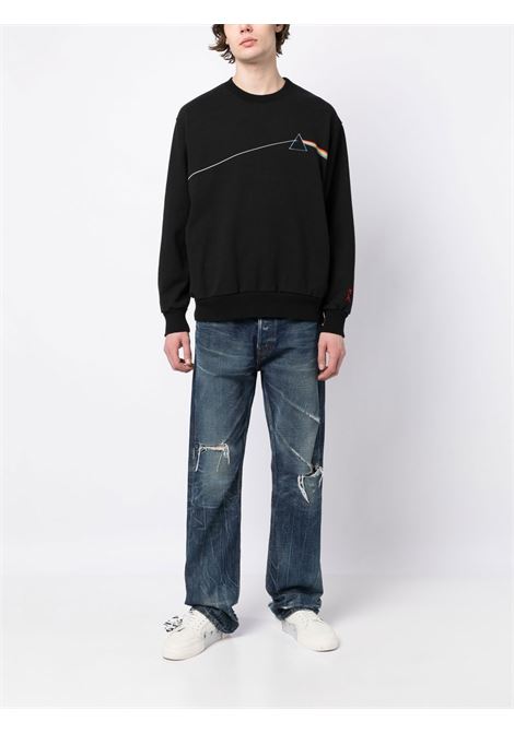 Black graphic-print sweatshirt - men  UNDERCOVER | UC1C48052BLK