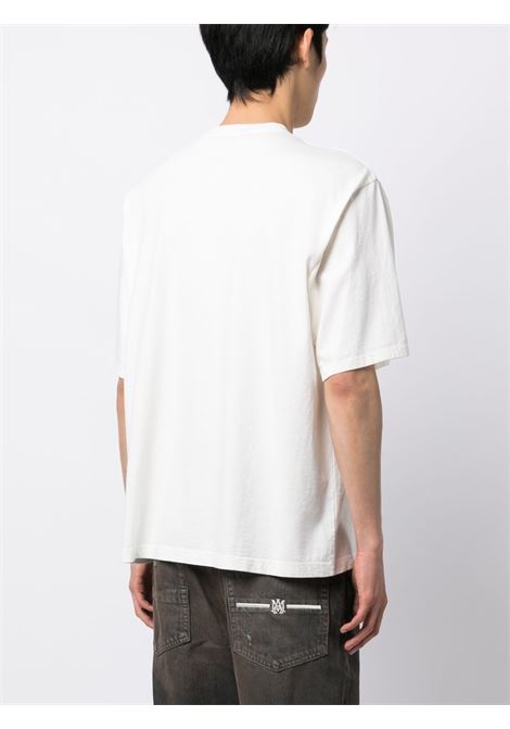 T-shirt con stampa grafica in bianco - uomo UNDERCOVER | UC1C48062OFFWHT
