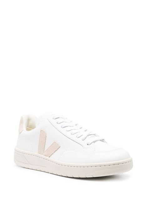 White v-12 sneakers - men  VEJA | XD0202335BSBL