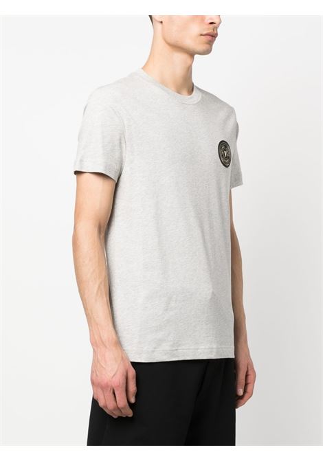 T-shirt con stampa in grigio  - uomo VERSACE JEANS COUTURE | 74GAHY01CJ00Y802