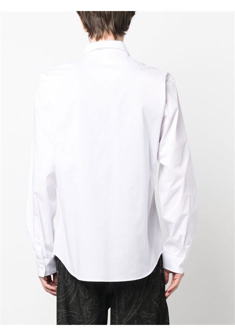 Camicia con applicazione in bianco - uomo VERSACE JEANS COUTURE | 74GALYS2CN001G03