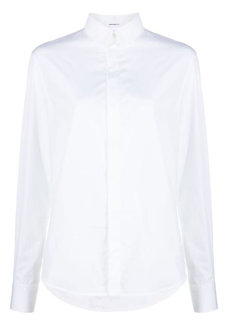 Camicia a maniche lunghe in bianco - donna WARDROBE.NYC | W1028R12WHT