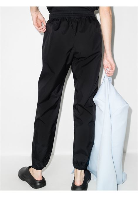 Pantaloni con vita elasticizzata in nero - donna WARDROBE.NYC | W2007R06BLK
