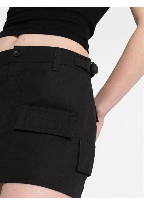 Black cargo pockets mini skirt - women  WARDROBE.NYC | W2063R11BLK