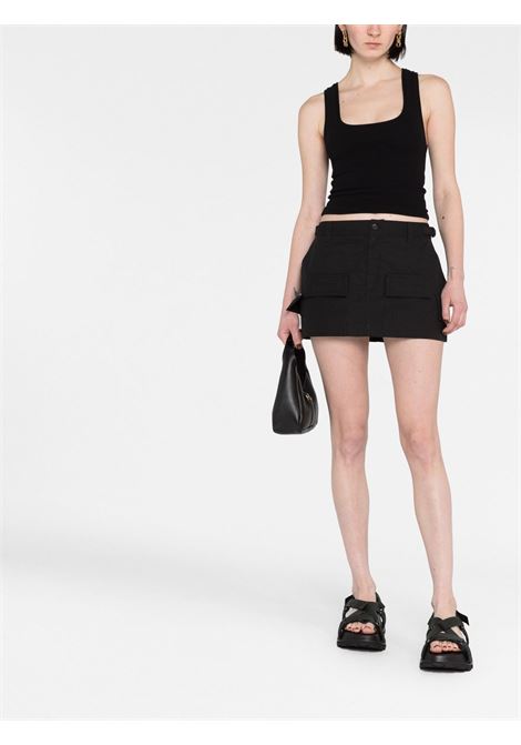 Black cargo pockets mini skirt - women  WARDROBE.NYC | W2063R11BLK