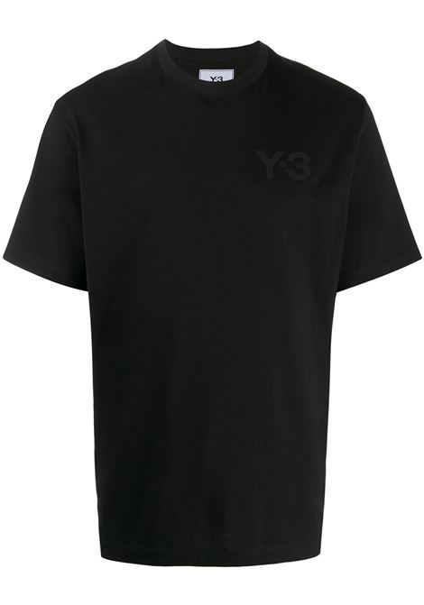 Black tonal logo T-shirt - men Y-3 | FN3358BLK