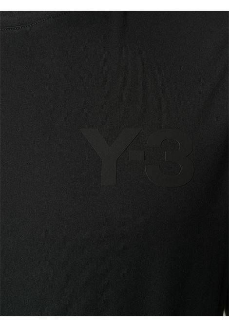 T-shirt con stampa in nero - uomo Y-3 | FN3358BLK