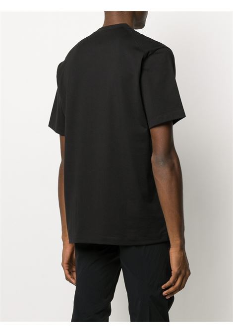 T-shirt con stampa in nero - uomo Y-3 | FN3358BLK