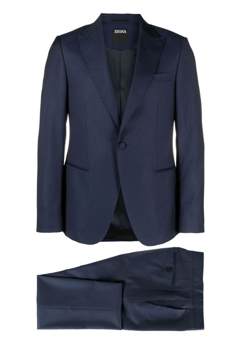 Blue single-breasted suit - men ZEGNA | 283KGQ522791A5