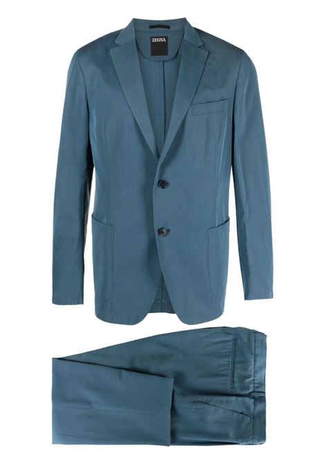 Blue single-breasted suit - men ZEGNA | 2XNMG8516728A5