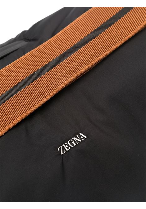 Black logo shoulder bag - men ZEGNA | LHGRTC1924ZNER