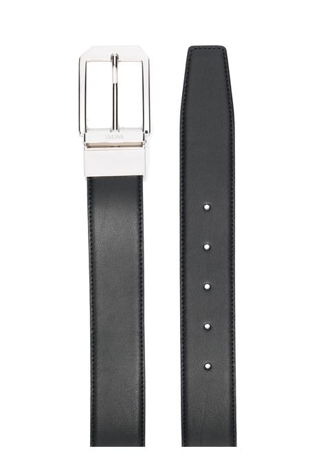 Black logo-buckle belt - men ZEGNA | LHVICB011PZNTM