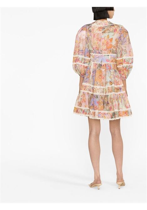 Short dress in multicolor - women  ZIMMERMANN | 4138DCIRPAMFL