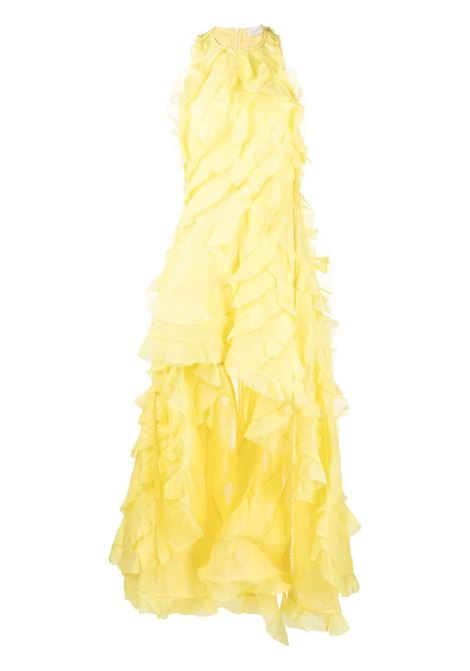 Yellow Wonderland ruffled dress - women ZIMMERMANN | 6347DWONLEM