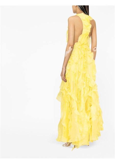 Yellow Wonderland ruffled dress - women ZIMMERMANN | 6347DWONLEM
