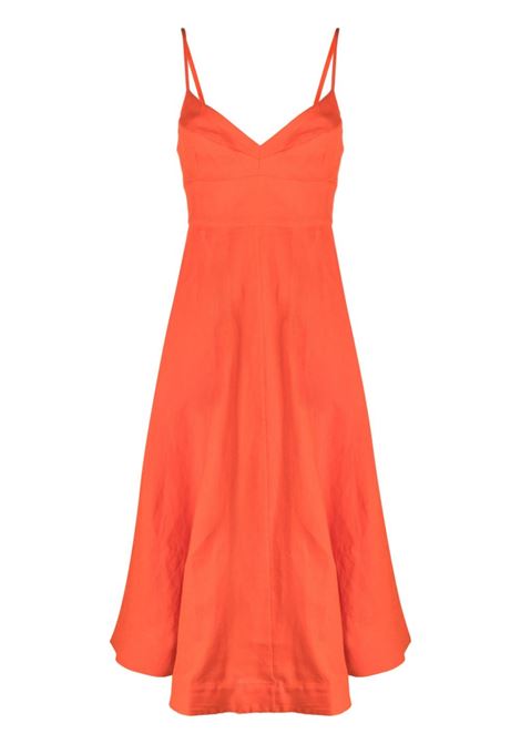 Flared dress in orange - women ZIMMERMANN | 6489DWONRD
