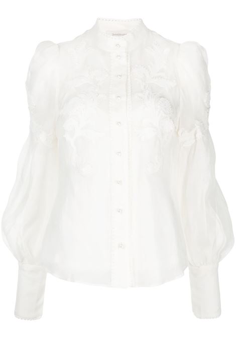 White Wonderland appliqu? blouse - women ZIMMERMANN | 6610TWONIVO