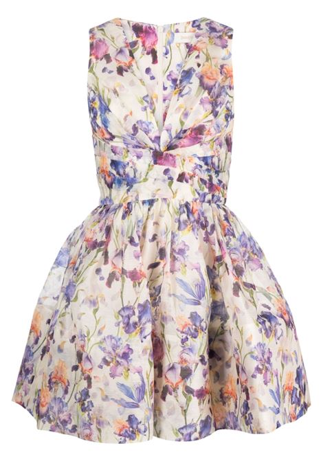 Multicolored floral-design mini dress - women ZIMMERMANN | 6614DTAMIRPR