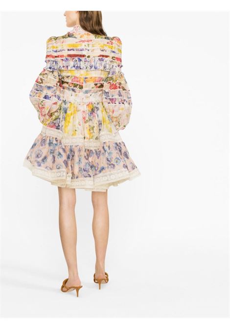 Multicolored floral-design mini dress - women ZIMMERMANN | 6655DWONSPMF