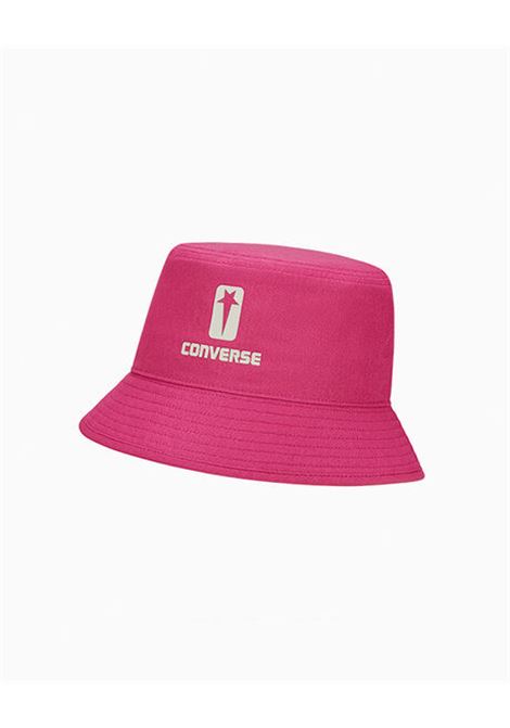 Pink logo-detail bucket hat - unisex CONVERSE X DRKSHDW | DC01CX090100R013