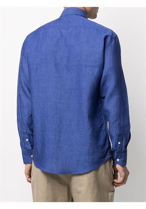 Camicia Antonio in blu - uomo FRESCOBOL CARIOCA | 106004