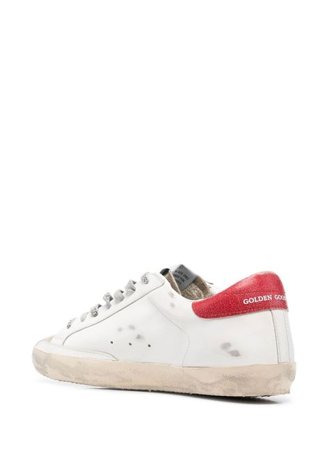 White, beige and red Super-star sneakers - men GOLDEN GOOSE | GMF00101F00320310953