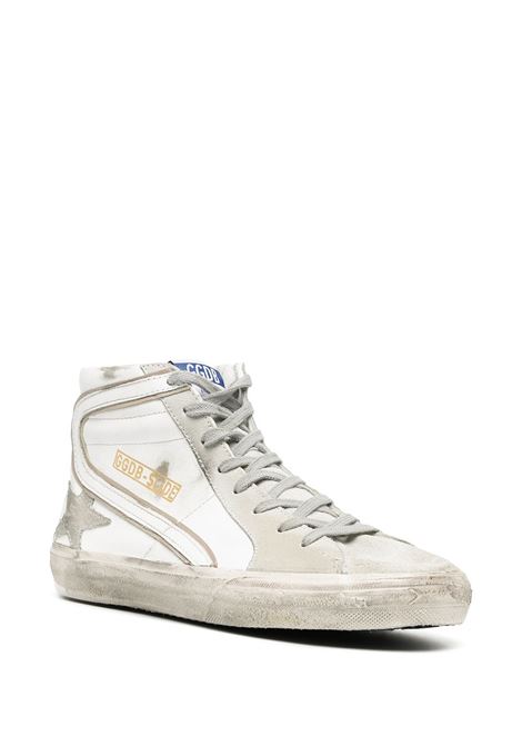 Sneakers con applicazione slide in bianco - uomo GOLDEN GOOSE | GMF00115F00032410276