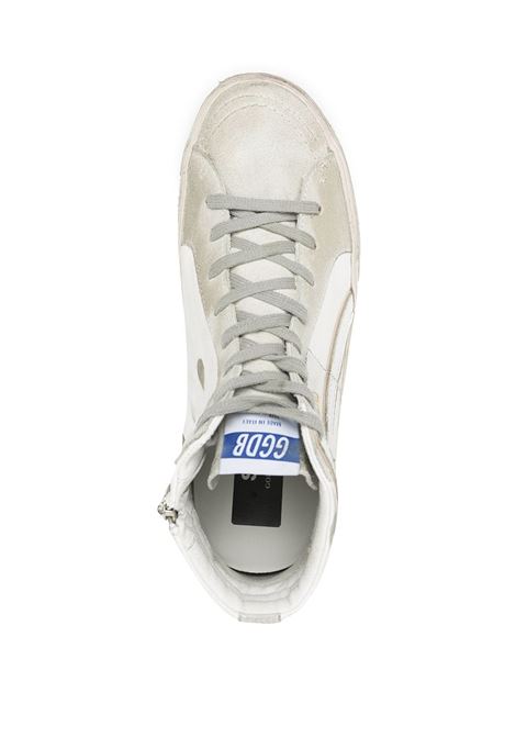 Sneakers con applicazione slide in bianco - uomo GOLDEN GOOSE | GMF00115F00032410276