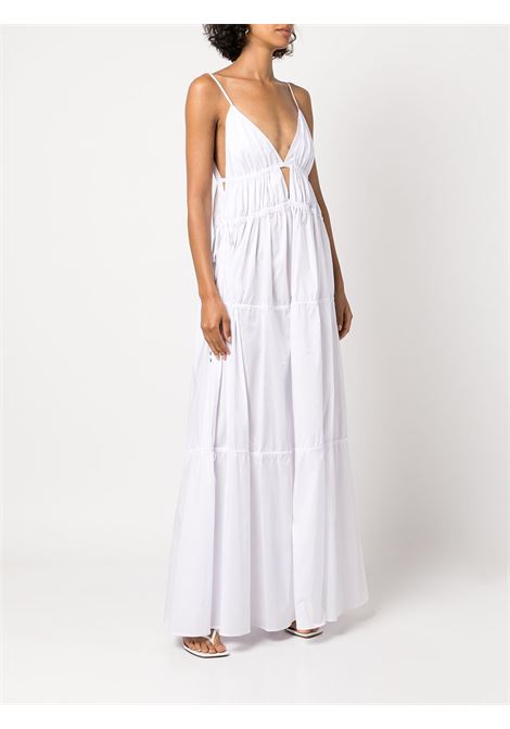 White april cut-out maxi dress - women  SIMKHAI | JS1005DWHT
