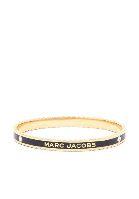 Black and gold The Medallion Scalloped bangle - women MARC JACOBS | J103MT7PF22001