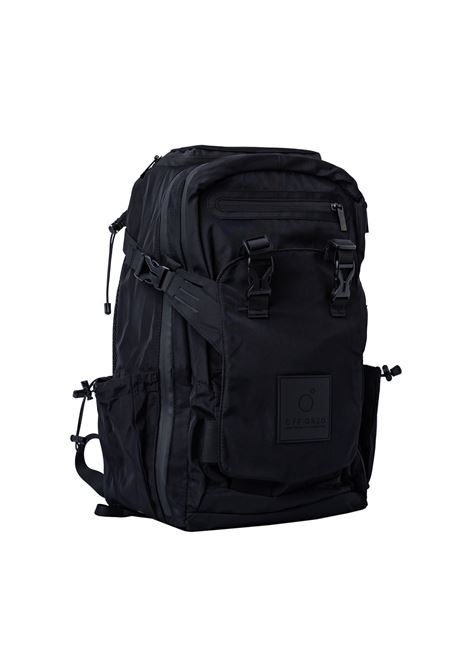 Black logo-patch movement backpack - men OFF GRID | OGK004BLK