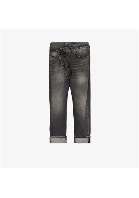 Black straight-leg jeans - women  R13 | R13W2048549A134