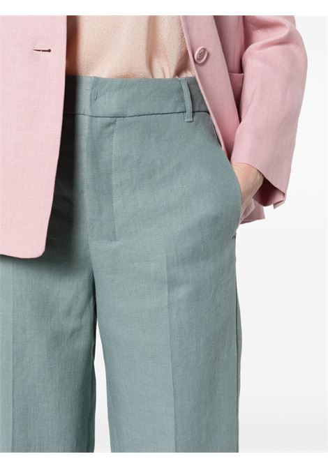 Blue Salix high-waist palazzo trousers - women S MAXMARA | 2419131103600005