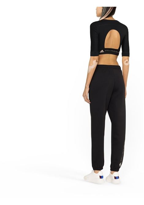 Black drawstring-waist track pants - women ADIDAS BY STELLA MC CARTNEY | HR2208BLK