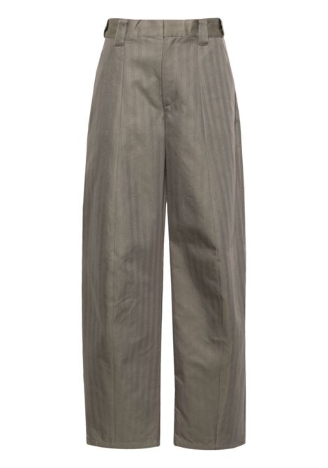 Pantaloni regolabili a spina di pesce in grigio - donna ALEXANDER WANG | 1WC1244086531