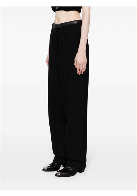 Pantaloni con cintura in nero - donna ALEXANDER WANG | 1WC1244691001