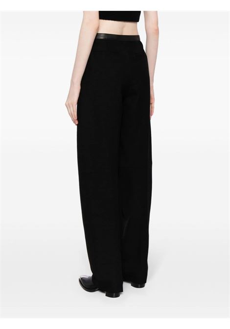 Pantaloni con cintura in nero - donna ALEXANDER WANG | 1WC1244691001