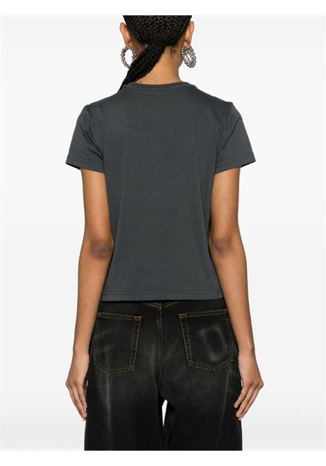 T-shirt con stampa in grigio - donna ALEXANDER WANG | 4CC3221358094A