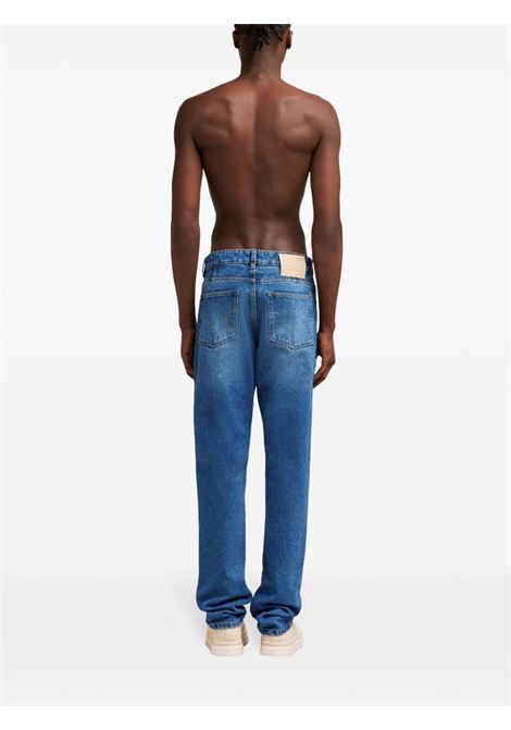 Jeans dritti Ami Paris in blu - uomo AMI PARIS | HTR001DE0025480