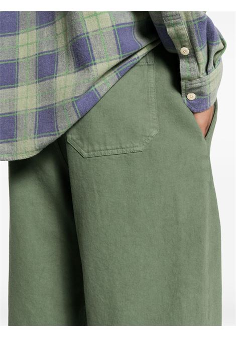 Pantaloni affusolati vincent in verde - ??da uomo A.P.C. | COFCNH08418KAI