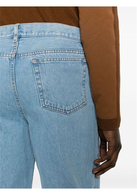 Jeans martin a vita alta a gamba diritta in azzurro - donna A.P.C. | COGWEH09121IAB