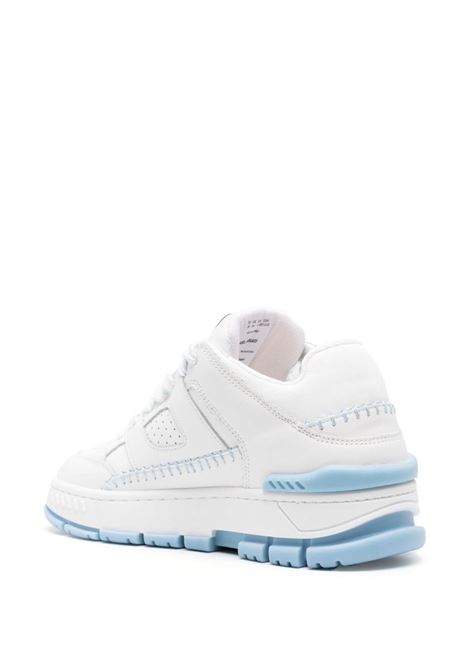 White and light blue Area panelled chunky sneakers - women AXEL ARIGATO | F1701001WHTBL