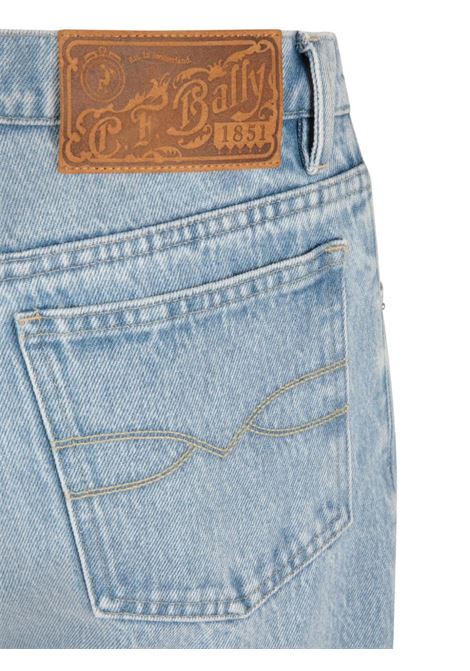 Jeans con vita media in blu - uomo BALLY | MTR00ACO276I5B4
