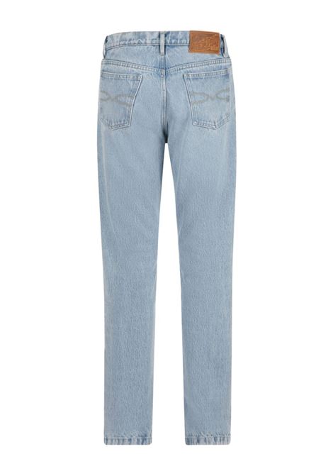 Jeans con vita media in blu - uomo BALLY | MTR00ACO276I5B4