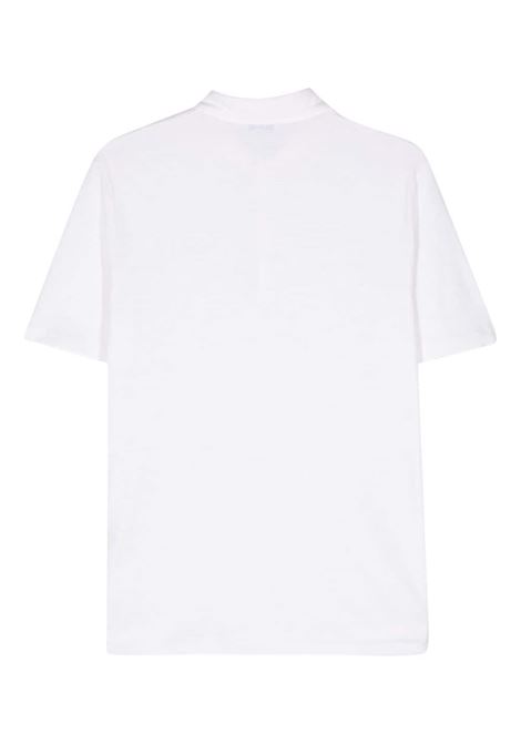 White fine-knit polo shirt Boglioli - men BOGLIOLI | 91550SB47110101