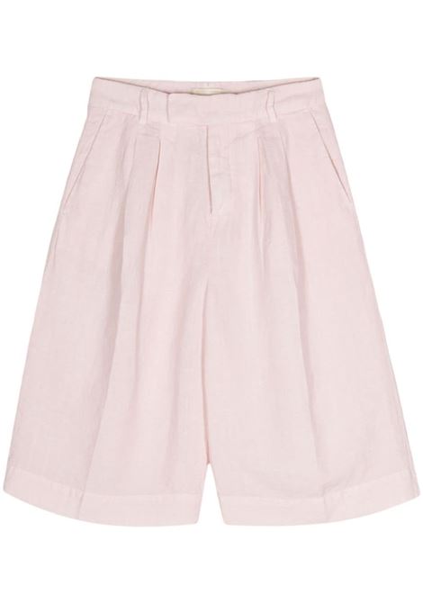 Shorts con dettaglio pieghe in rosa di Briglia 1949 - donna BRIGLIA 1949 | MARIEGW32403700019