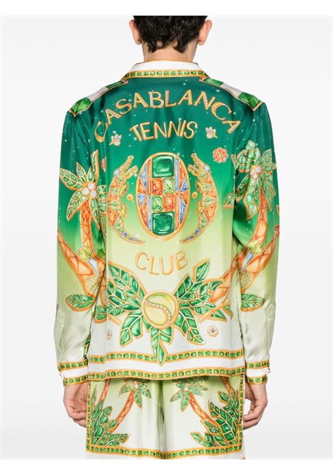 Camicia joyaux d'afrique con stampa multicolore - unisex CASABLANCA | MS24SH00601MLT