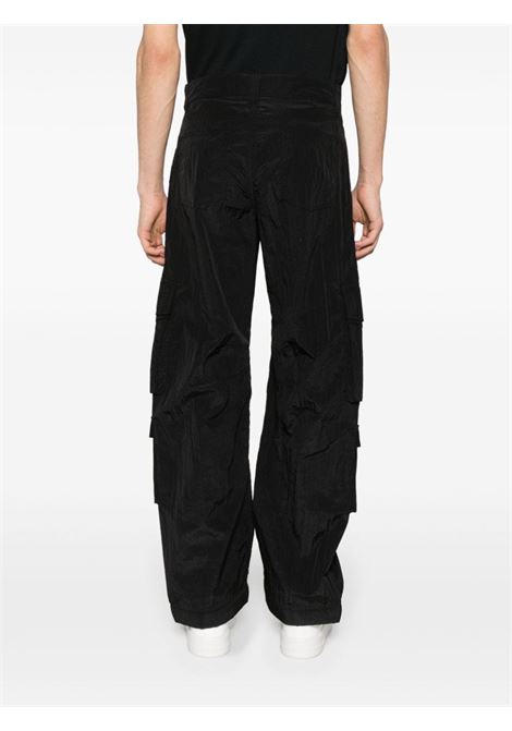 Black Luther wide-leg cargo trousers - women GOLDEN GOOSE | GMP01831P00145790100