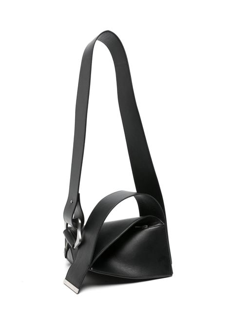 Black maquette crossbody bag - men HELIOT EMIL | HE1564BLK01
