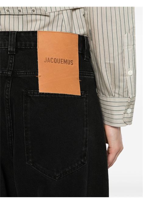 Jeans le de nimes large in nero - donna JACQUEMUS | 241DE0381515990